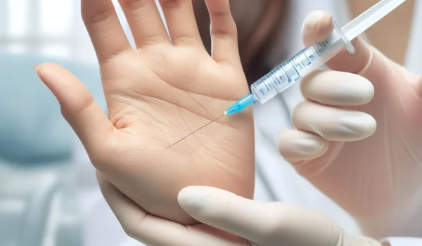 درمان تعریق و بوتاکس