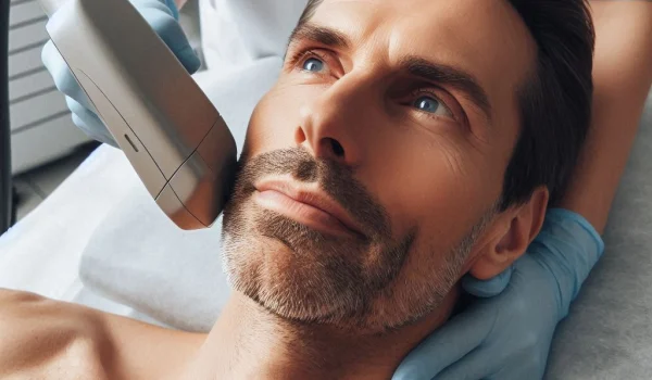 لیزر موهای زائد مردان